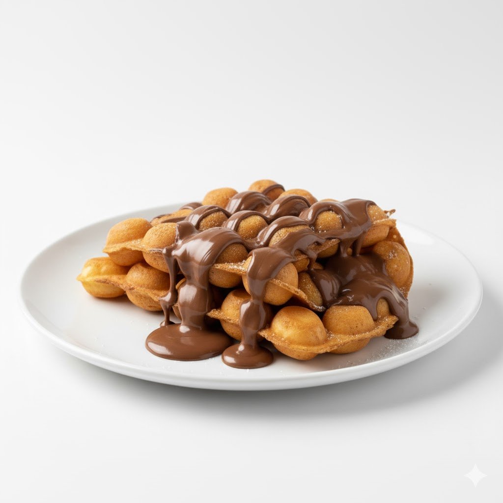 صورة وافل نوتيلا و بابلي 